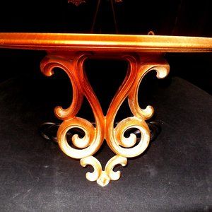 Corbels Set of 2 Gold Vintage Display shelves